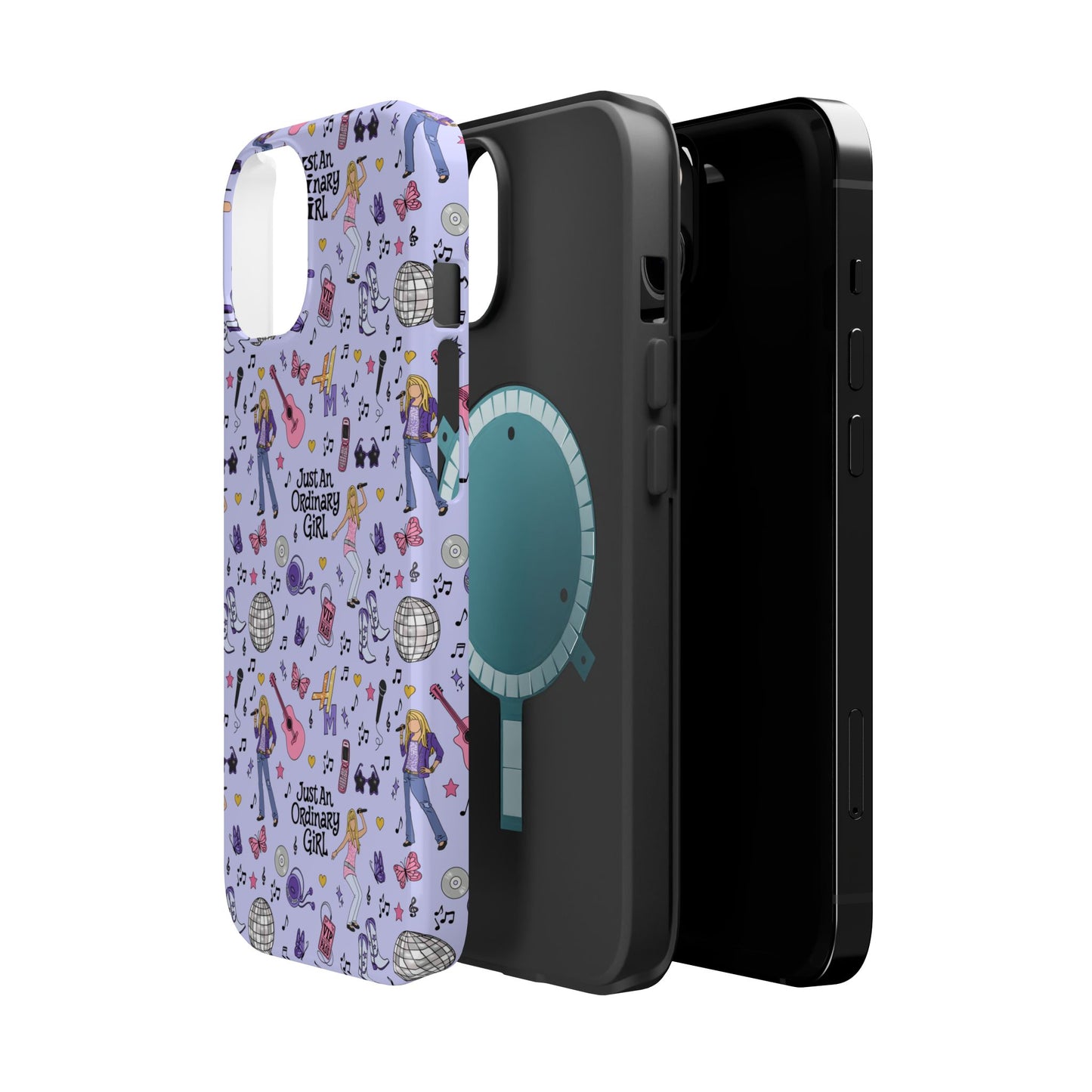 Hannah Montana Phone Case | MagSafe Phone Case | Just An Ordinary Girl Phone Case | Disney Magnetic Impact-Resistant Phone Case