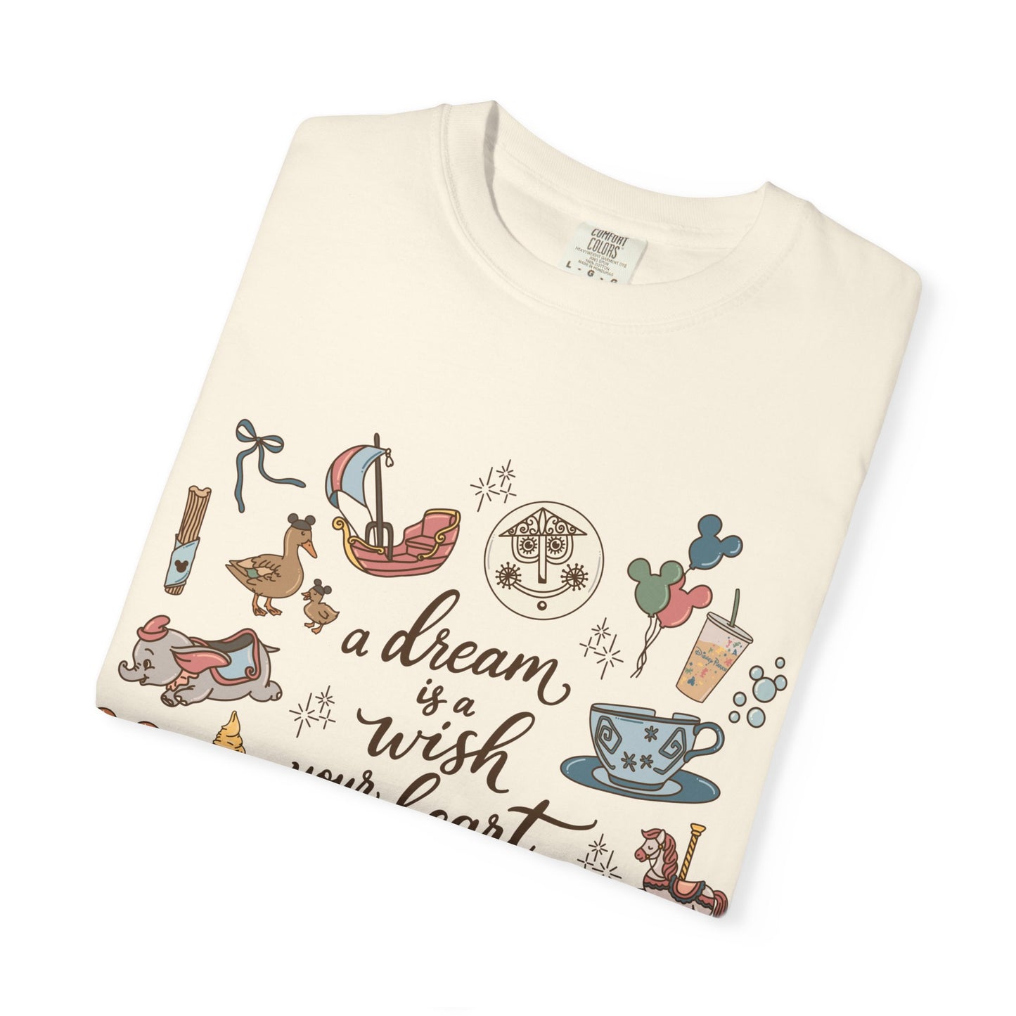 Disney Parks T-shirt | Magic Kingdom T-shirt | Hub Grass Icons | Disney Snacks Shirt