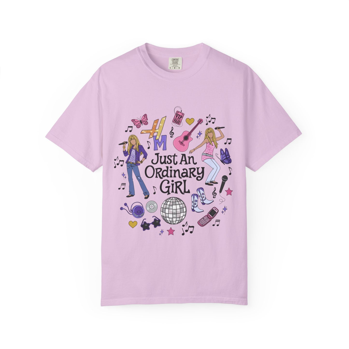 Hannah Montana T-shirt |Just An Ordinary Girl T-Shirt | Disney Y2K