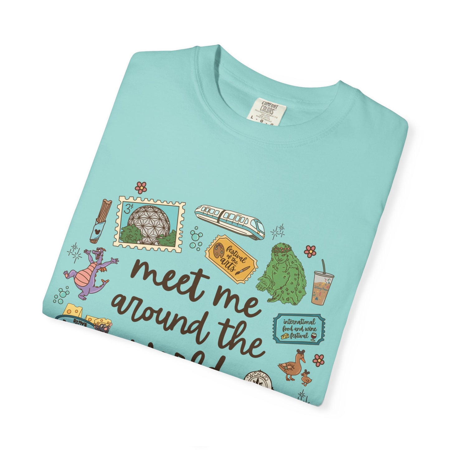 Disney Epcot T-shirt | Epcot T-shirt | Disney Parks T-shirt | Food and Wine Festival | Flower and Garden Festival | Figment T-shirt