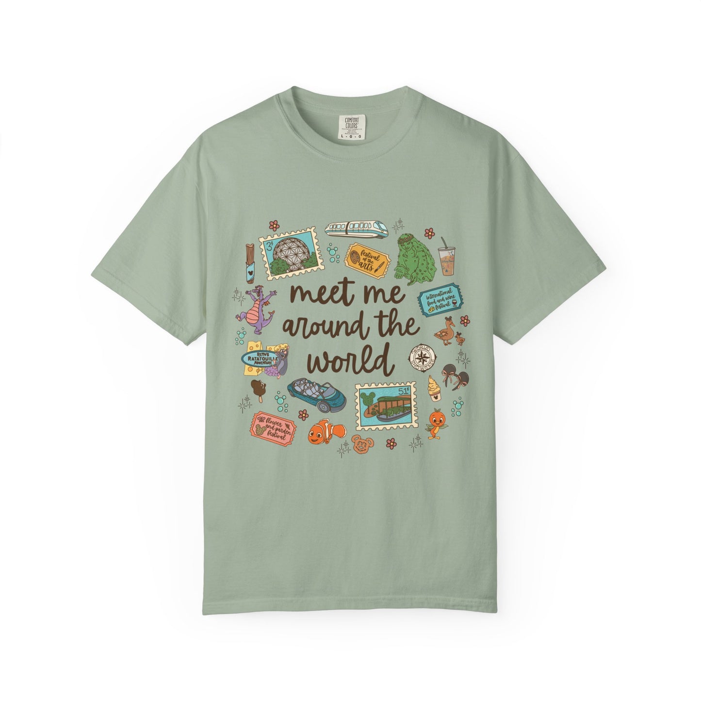 Disney Epcot T-shirt | Epcot T-shirt | Disney Parks T-shirt | Food and Wine Festival | Flower and Garden Festival | Figment T-shirt