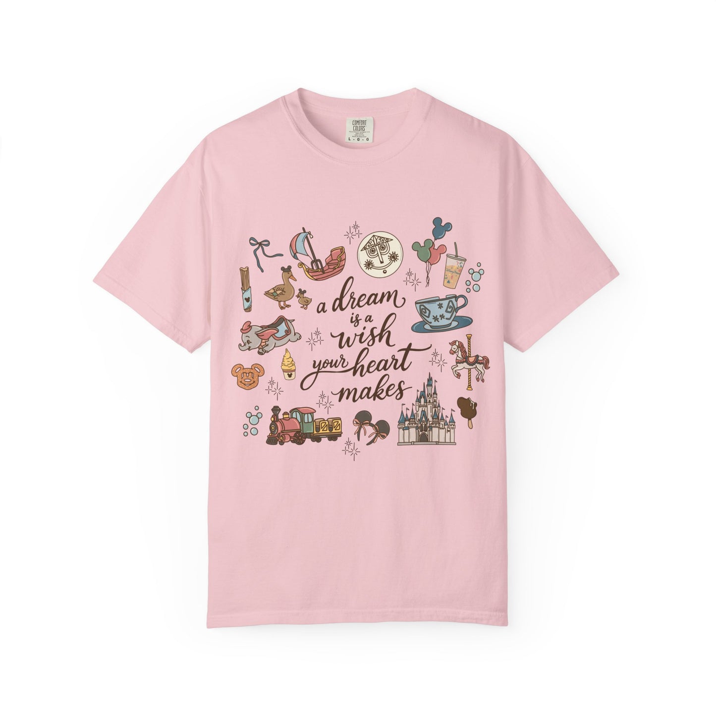 Disney Parks T-shirt | Magic Kingdom T-shirt | Hub Grass Icons | Disney Snacks Shirt