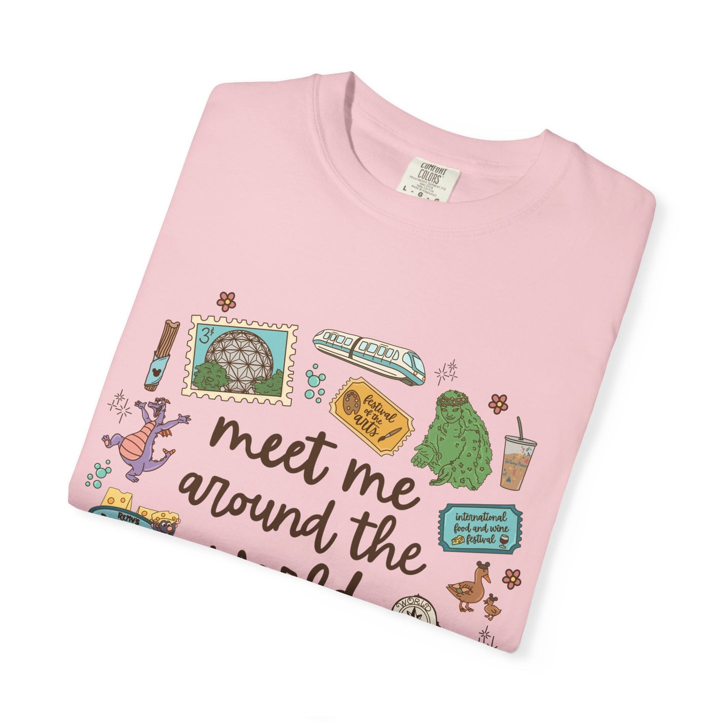 Disney Epcot T-shirt | Epcot T-shirt | Disney Parks T-shirt | Food and Wine Festival | Flower and Garden Festival | Figment T-shirt