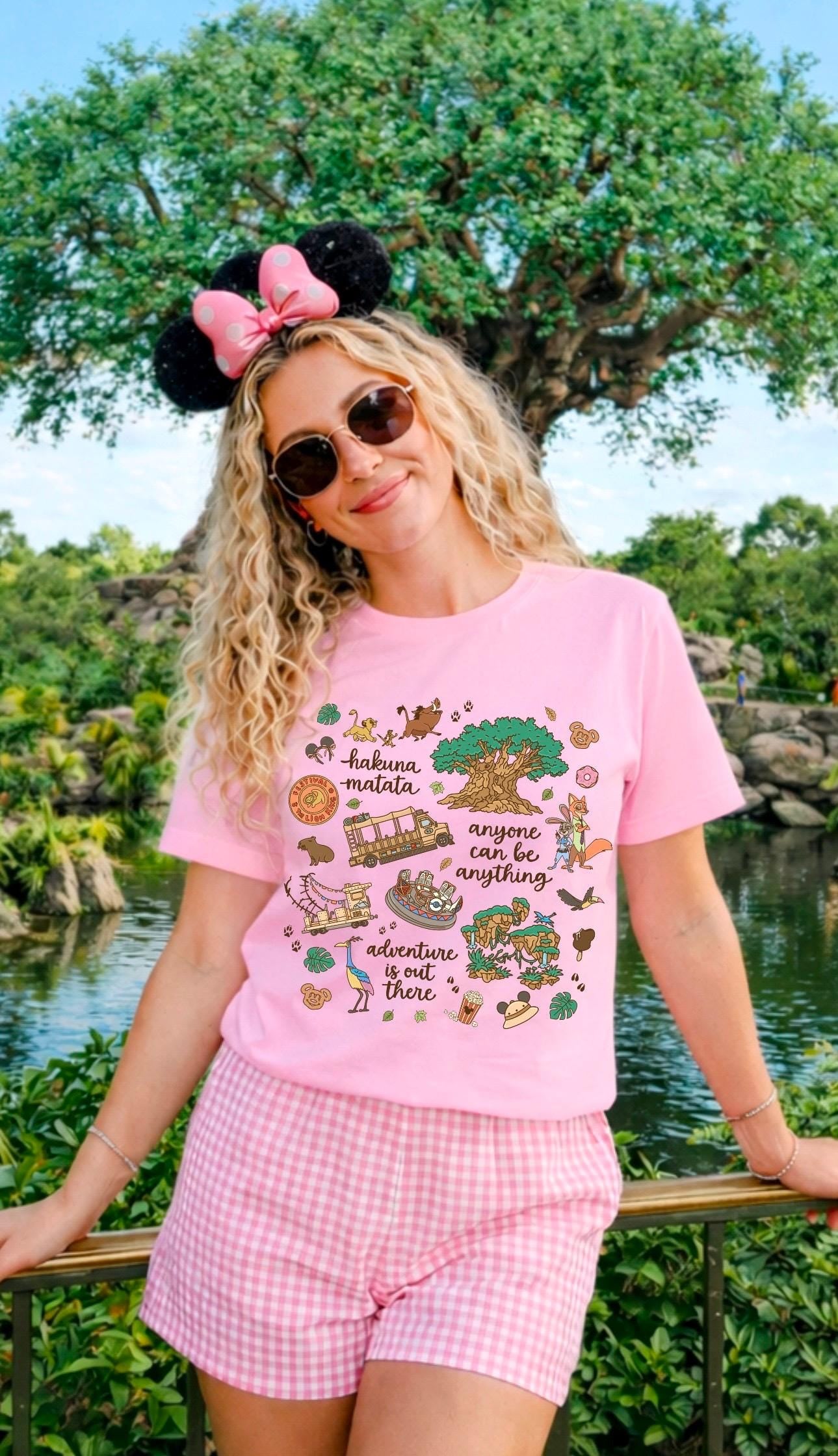 Animal Kingdom T-shirt | Disney Parks T -shirt | Adventure Is Out There | Lion King | Pandora Avatar