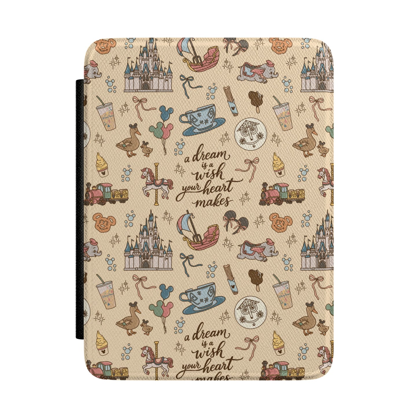 Disney Parks Kindle Case | Magic Kingdom Kindle Case, Hub Grass Reading Kindle Case | Disney Bookish Kindle Case