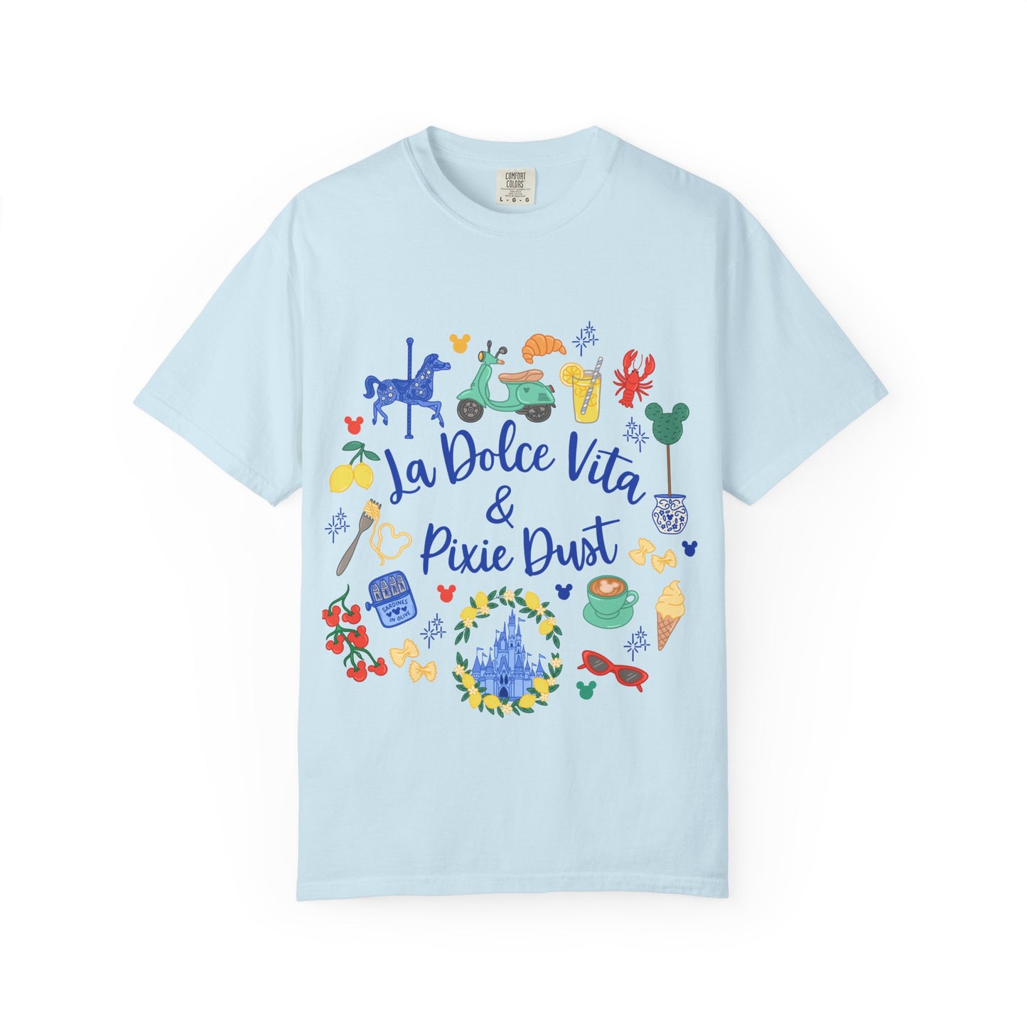 Disney La Dolce Vita & Pixie Dust T-shirt | Disney Parks T-shirt | Italian Summer T-shirt