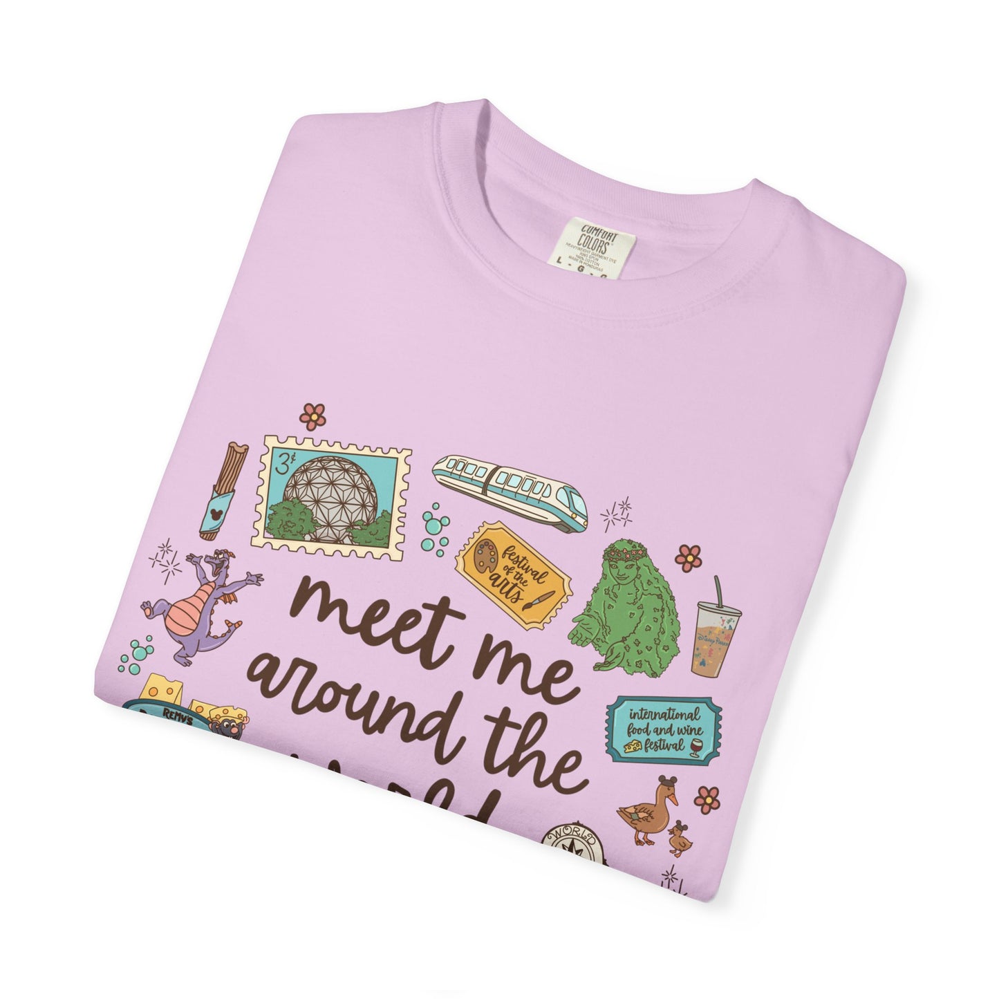 Disney Epcot T-shirt | Epcot T-shirt | Disney Parks T-shirt | Food and Wine Festival | Flower and Garden Festival | Figment T-shirt