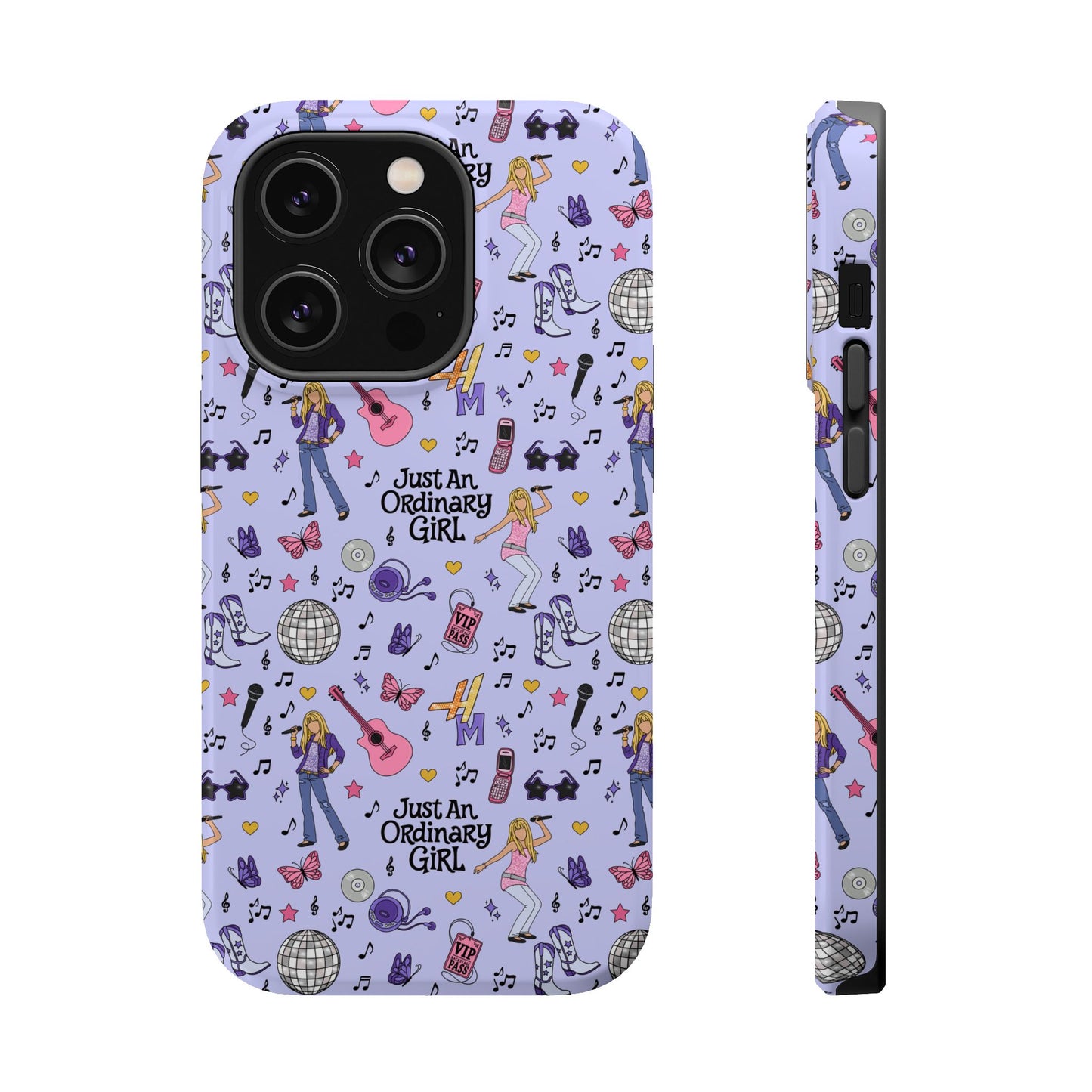 Hannah Montana Phone Case | MagSafe Phone Case | Just An Ordinary Girl Phone Case | Disney Magnetic Impact-Resistant Phone Case