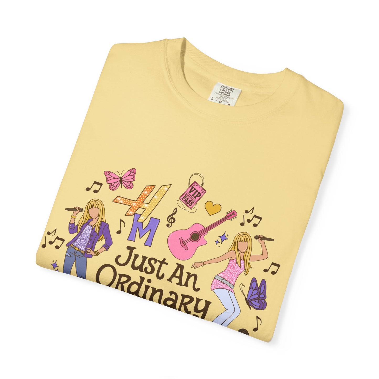 Hannah Montana T-shirt | Just An Ordinary Girl T-Shirt | Disney Y2K