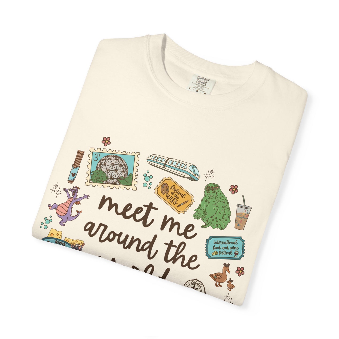 Disney Epcot T-shirt | Epcot T-shirt | Disney Parks T-shirt | Food and Wine Festival | Flower and Garden Festival | Figment T-shirt