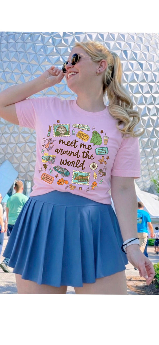 Disney Epcot T-shirt | Epcot T-shirt | Disney Parks T-shirt | Food and Wine Festival | Flower and Garden Festival | Figment T-shirt