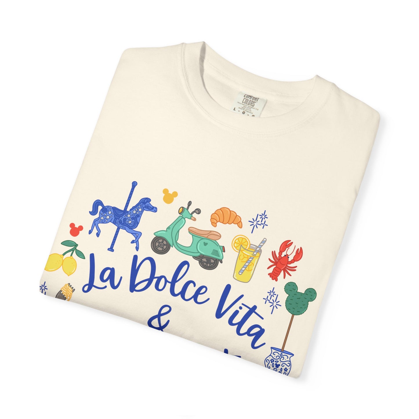 Disney La Dolce Vita & Pixie Dust T-shirt | Disney Parks T-shirt | Italian Summer T-shirt