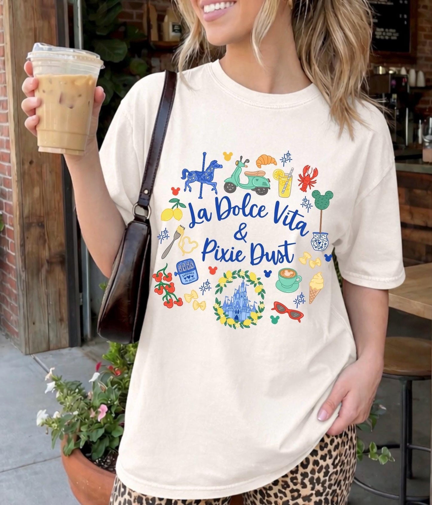 Disney La Dolce Vita & Pixie Dust T-shirt | Disney Parks T-shirt | Italian Summer T-shirt