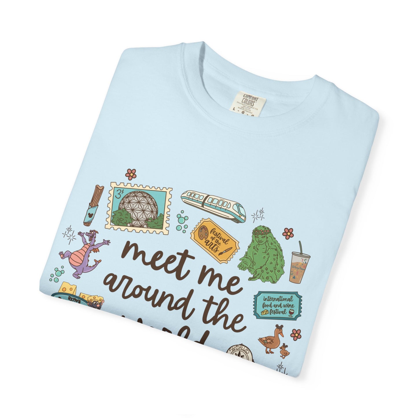 Disney Epcot T-shirt | Epcot T-shirt | Disney Parks T-shirt | Food and Wine Festival | Flower and Garden Festival | Figment T-shirt