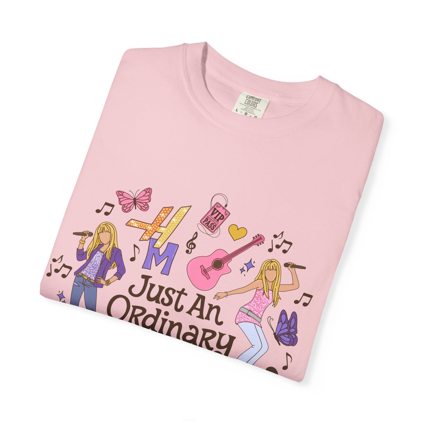 Hannah Montana T-shirt | Just An Ordinary Girl T-Shirt | Disney Y2K
