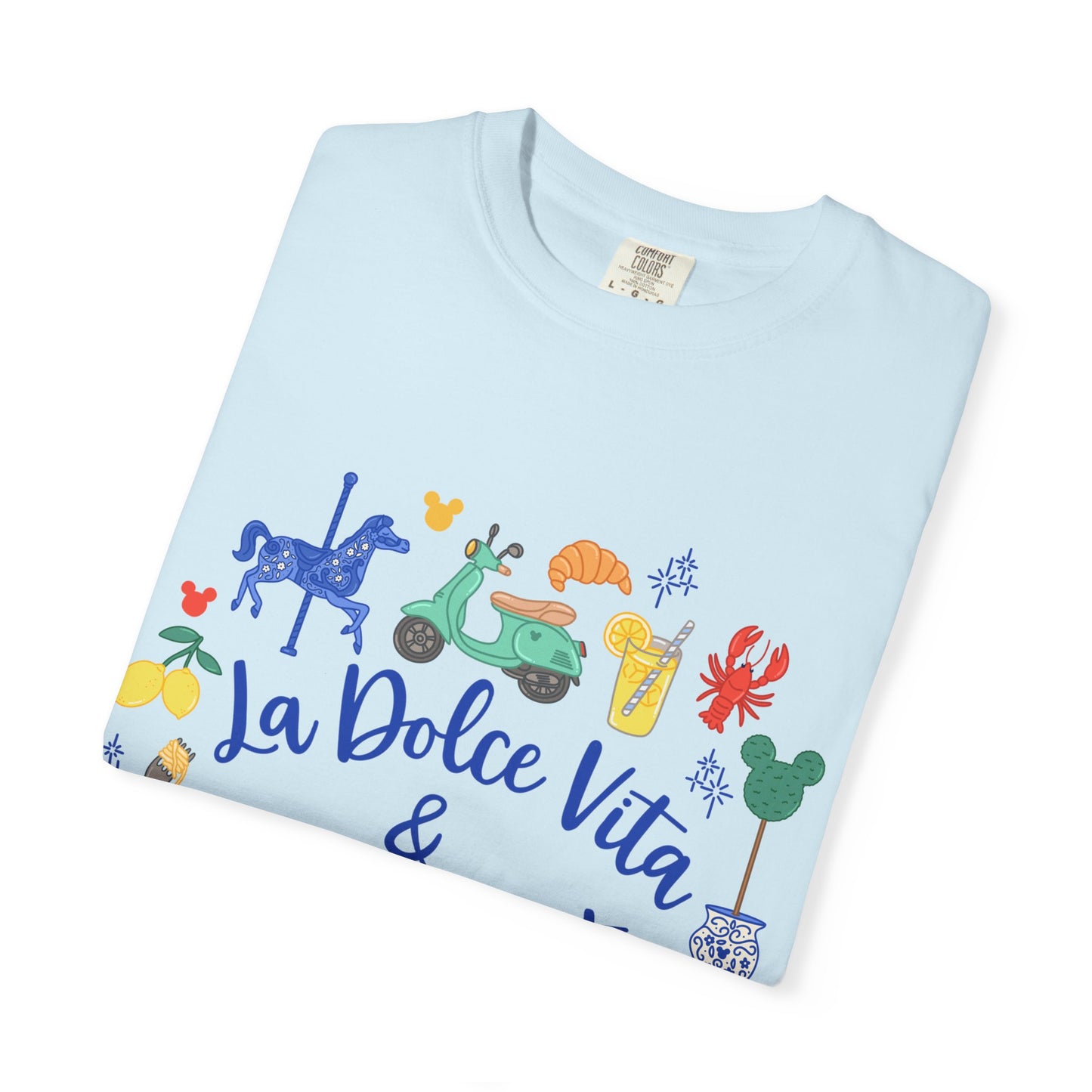 Disney La Dolce Vita & Pixie Dust T-shirt | Disney Parks T-shirt | Italian Summer T-shirt
