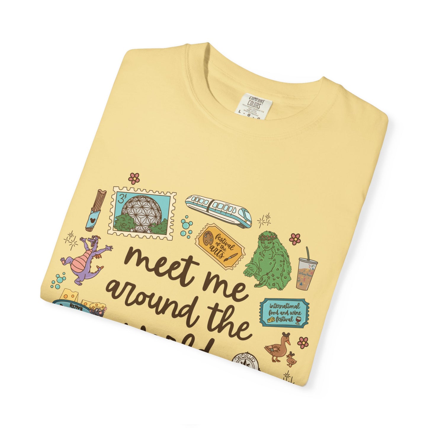 Disney Epcot T-shirt | Epcot T-shirt | Disney Parks T-shirt | Food and Wine Festival | Flower and Garden Festival | Figment T-shirt