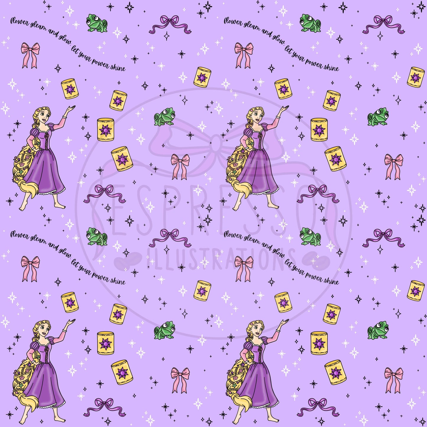 Dis ney Rapunzel Seamless Pattern, Dis ney Princess, Tangled, Rapunzel Tangled Seamless Pattern.