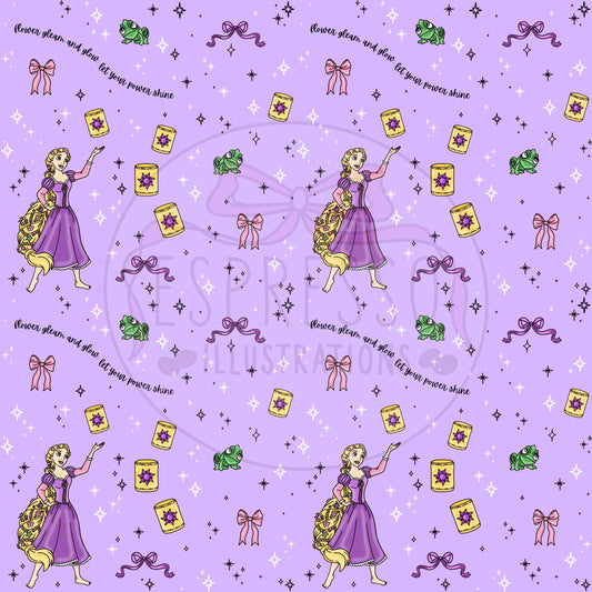 Dis ney Rapunzel Seamless Pattern, Dis ney Princess, Tangled, Rapunzel Tangled Seamless Pattern.