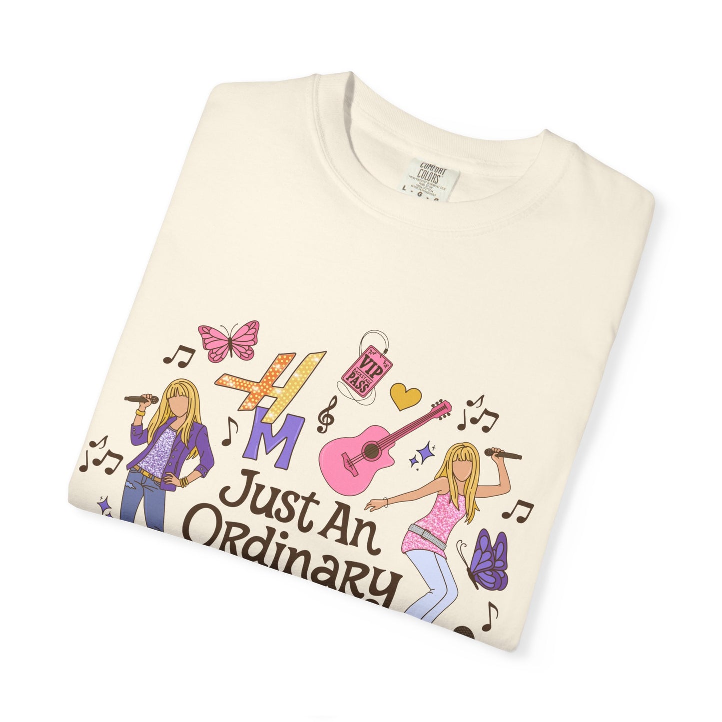 Hannah Montana T-shirt | Just An Ordinary Girl T-Shirt | Disney Y2K