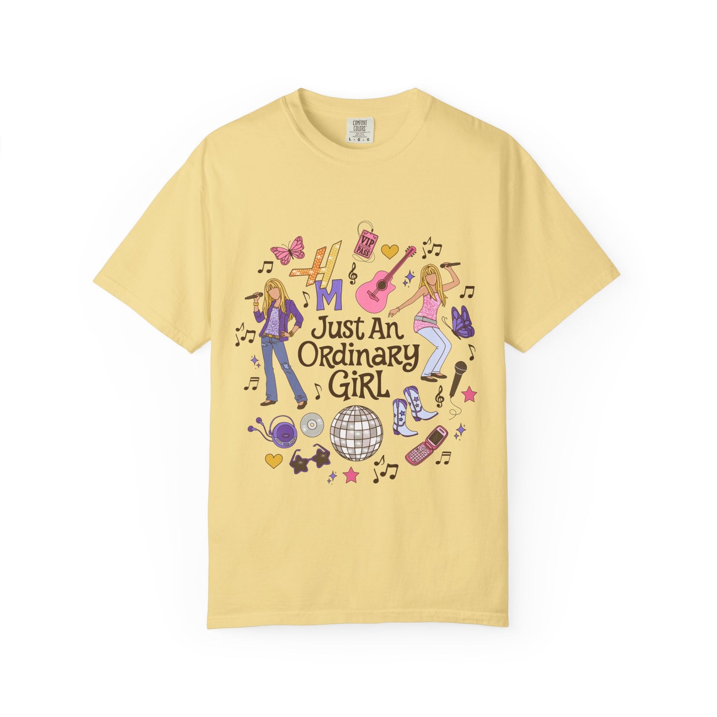 Hannah Montana T-shirt | Just An Ordinary Girl T-Shirt | Disney Y2K