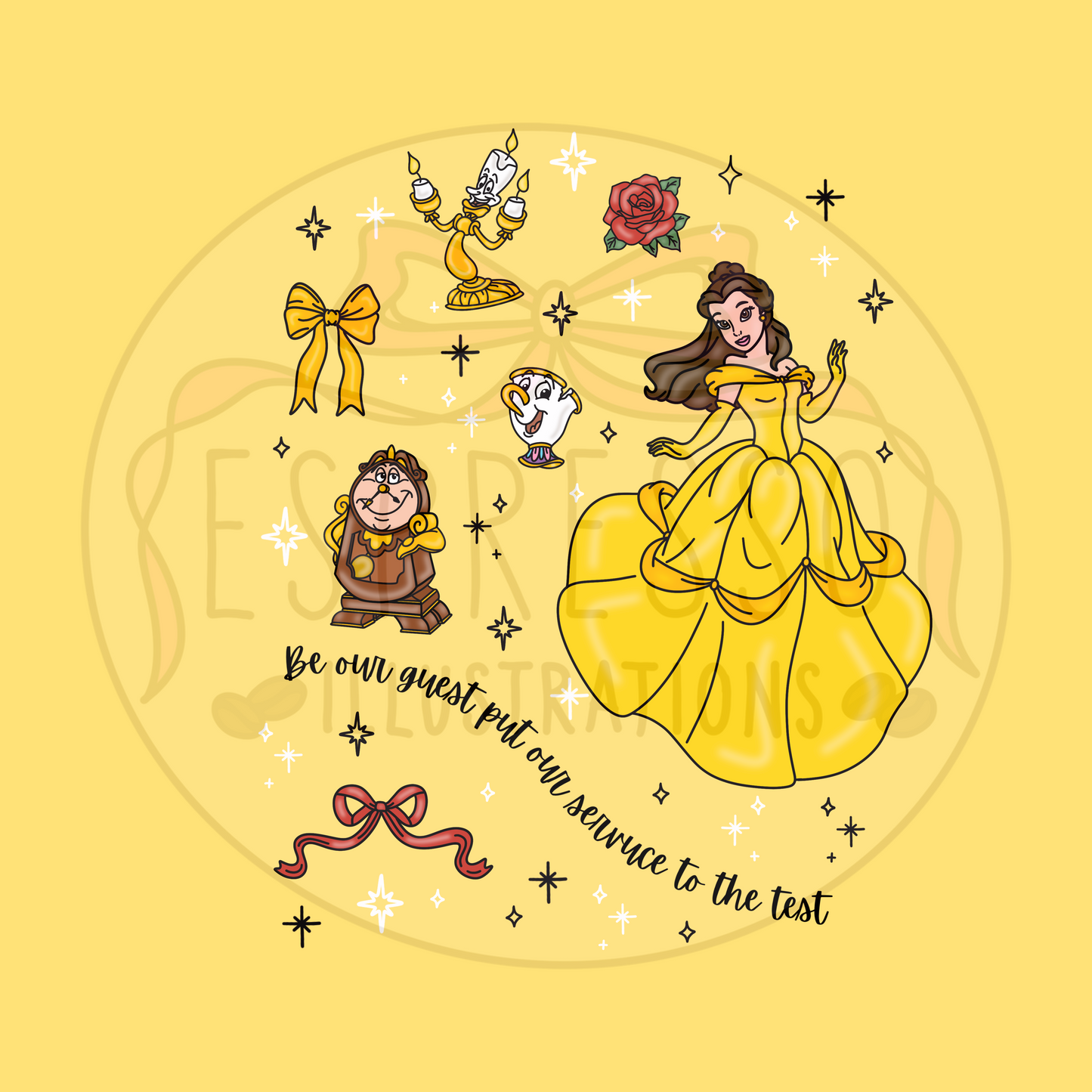 Disney Belle Princess PNG